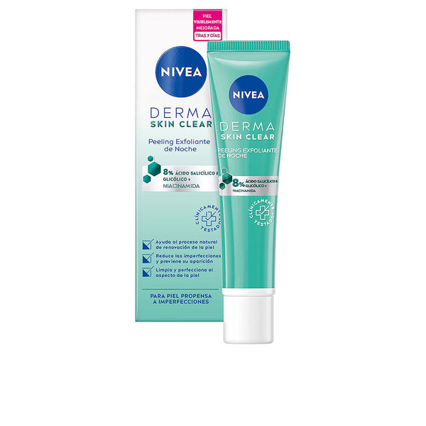 DERMA SKIN CLEAR peeling exfoliante facial noche 40 ml-0