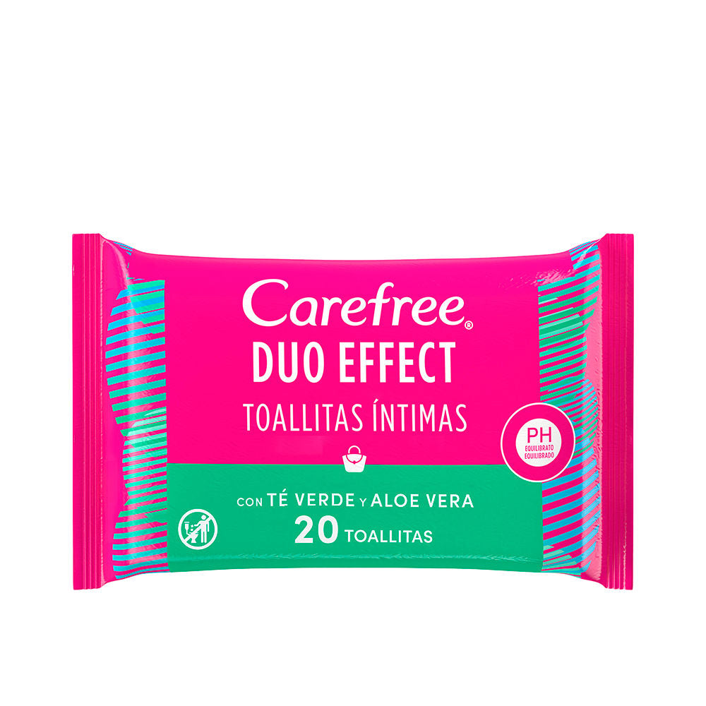 CAREFREE ALOE VERA intimate wipes 20 u-0
