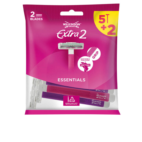 EXTRA2 BEAUTY disposable razor 5 + 2 units-0