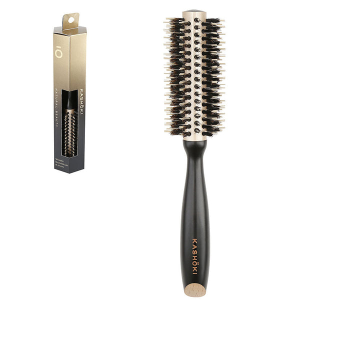 NATURAL BEAUTY round wooden brush #18 mm 1 u-0