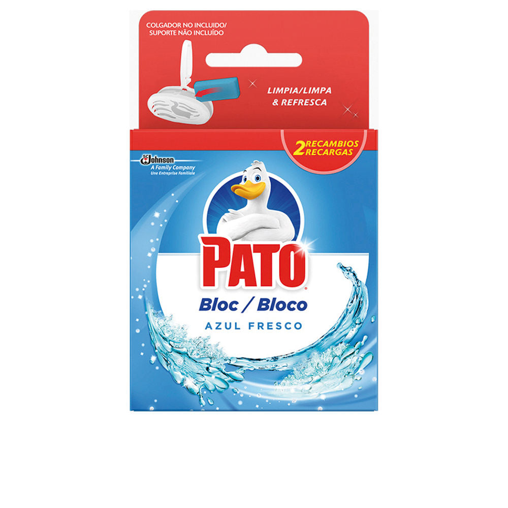 DUCK WC BLOC clean &amp; sanitize blue water 2 x 40 gr-0