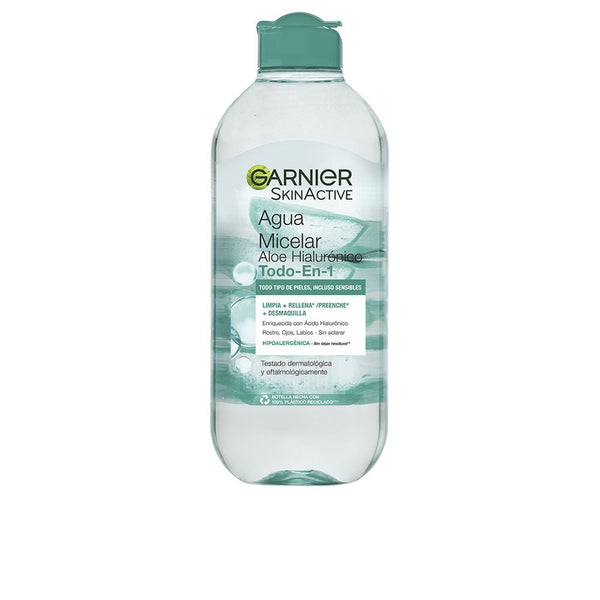 SKINACTIVE ALOE HIALURÓNICO agua micelar todo en 1 400 ml-0