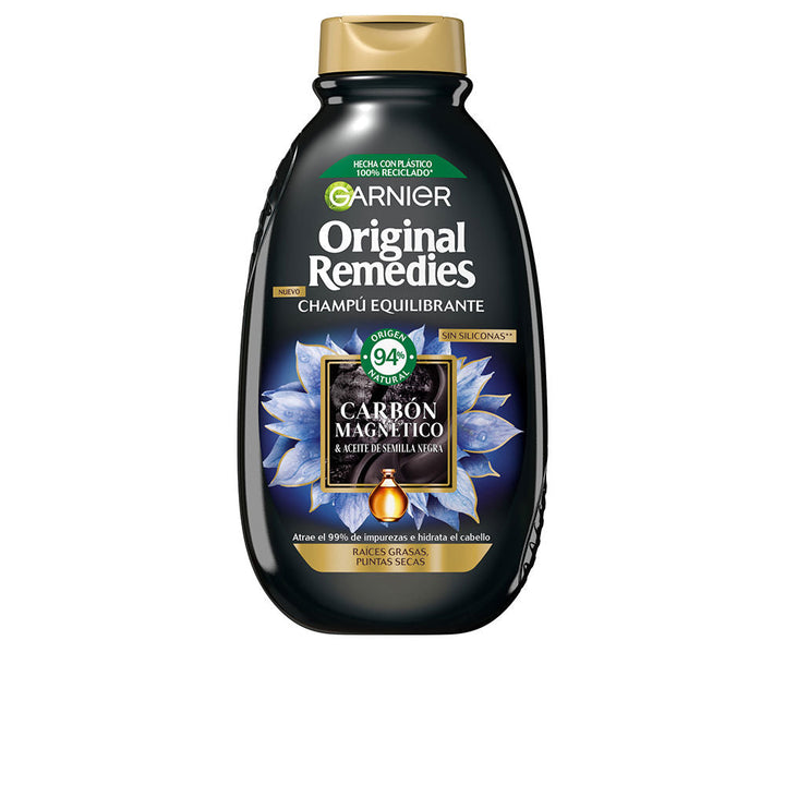 ORIGINAL REMEDIES magnetic charcoal shampoo 250 ml-0