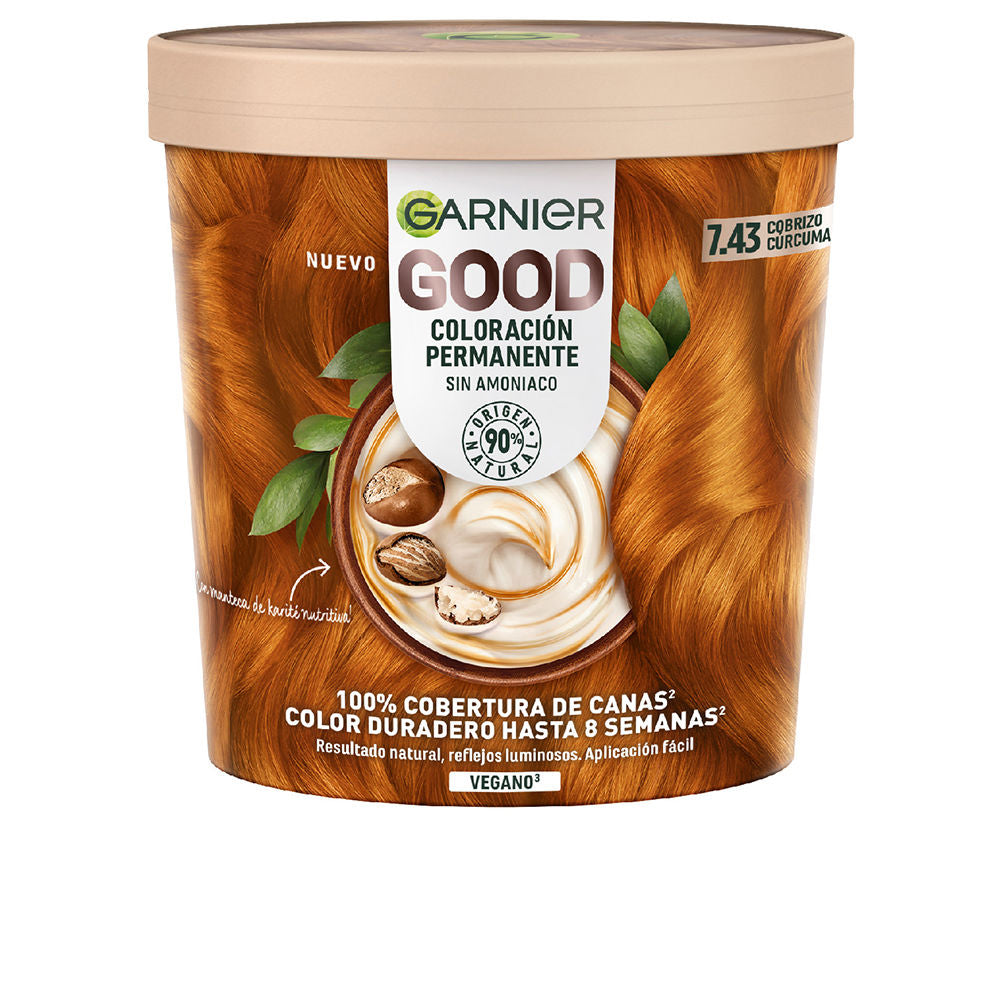 GOOD permanent color #7.43 turmeric copper 217 ml-0