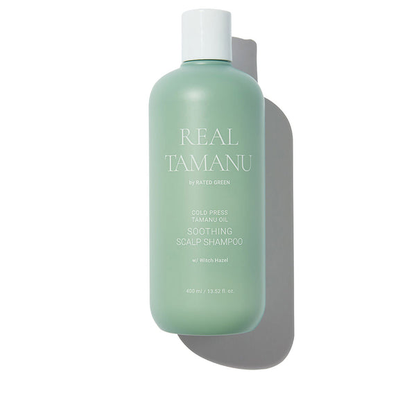 REAL TAMANU cold press tamanu oil soothing scalp shampoo 400 ml-0