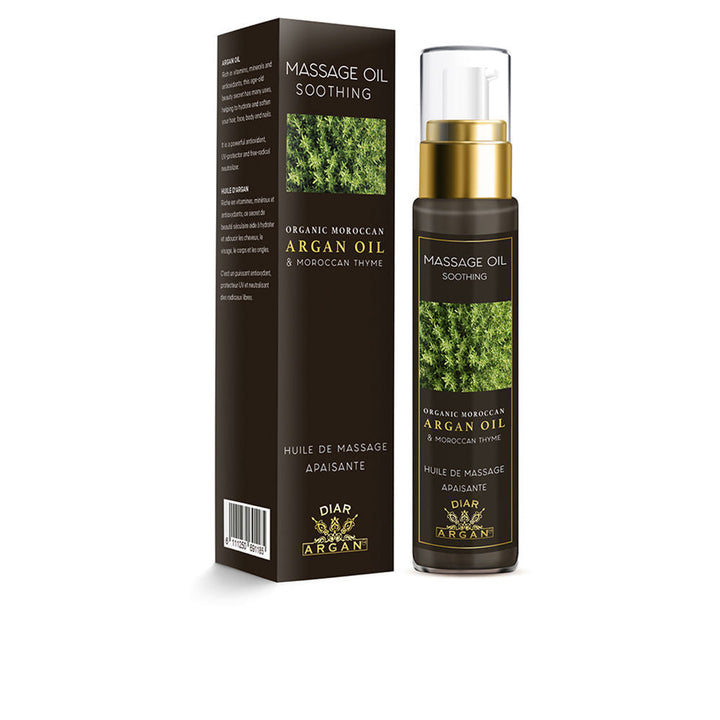 SOOTHING OIL FOR MASSAGE of argan with thyme 50 ml-0