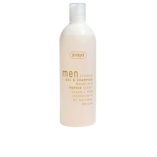 MEN shower gel and shampoo mountain pepper 400 ml-0