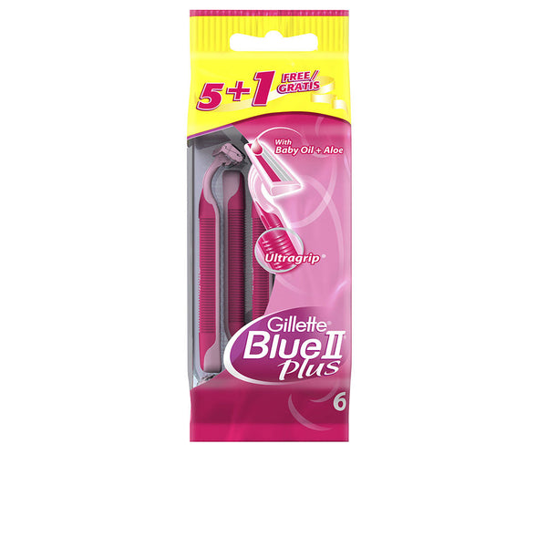 VENUS BLUE II PLUS disposable hair removal blades 6 u-0