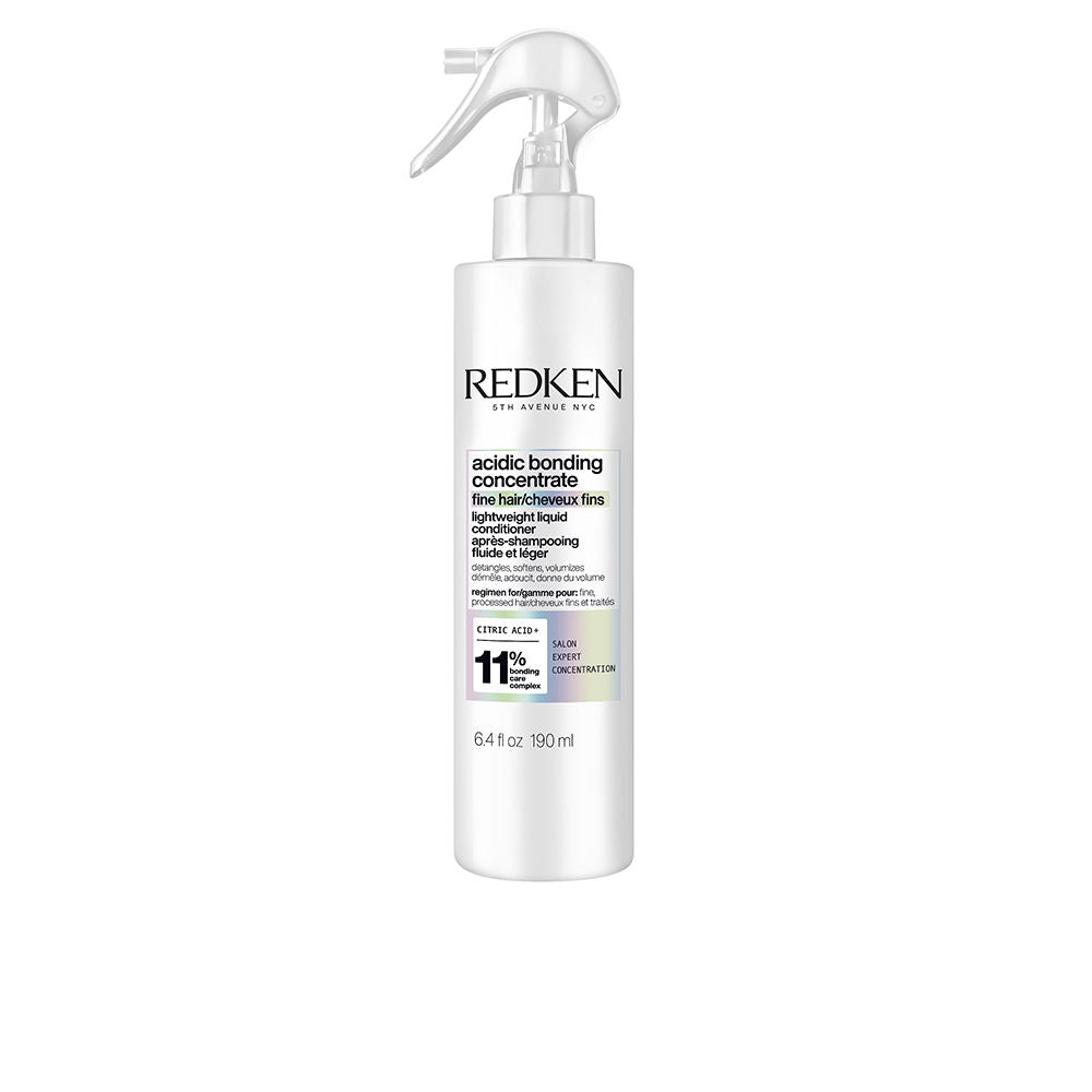 ACIDIC BONDING CONCENTRATE Professional silicone-free conditioner for fine damaged hair 190 ml-0