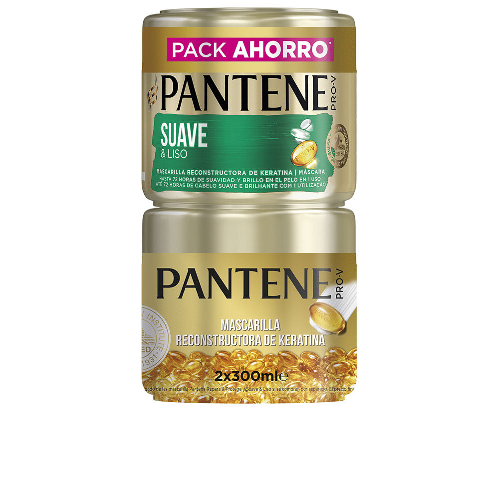 PANTENE SOFT AND SMOOTH MASK SET 2 x 300 ml-0