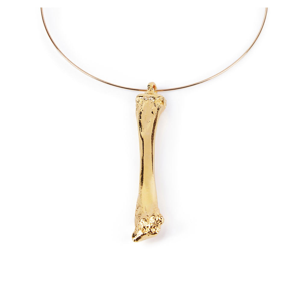 BEEN rigid necklace #shiny gold 1 u-0