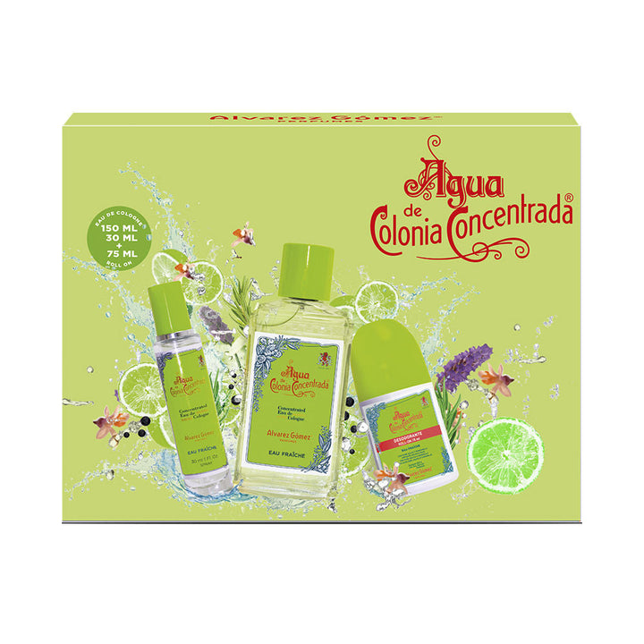 EAU FRAICHE CONCENTRATED EAU DE COLOGNE LOT 3 pz-0