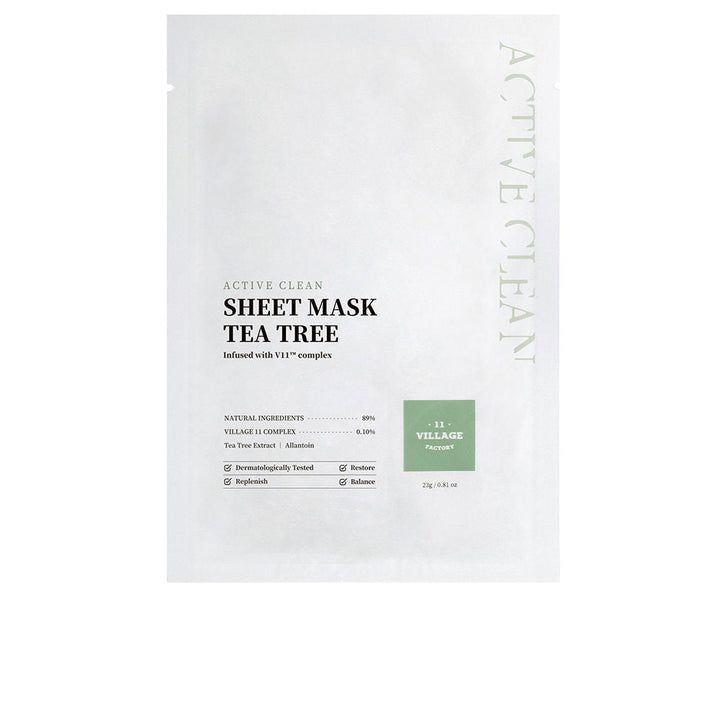 ACTIVE CLEAN sheet mask tea tree 23 gr-0