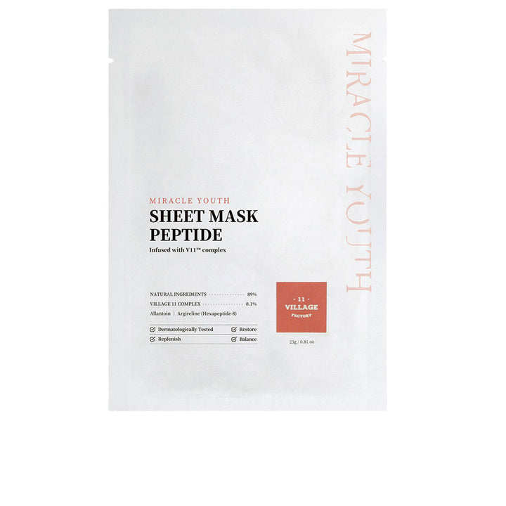 MIRACLE YOUTH sheet mask peptide 23 gr-0