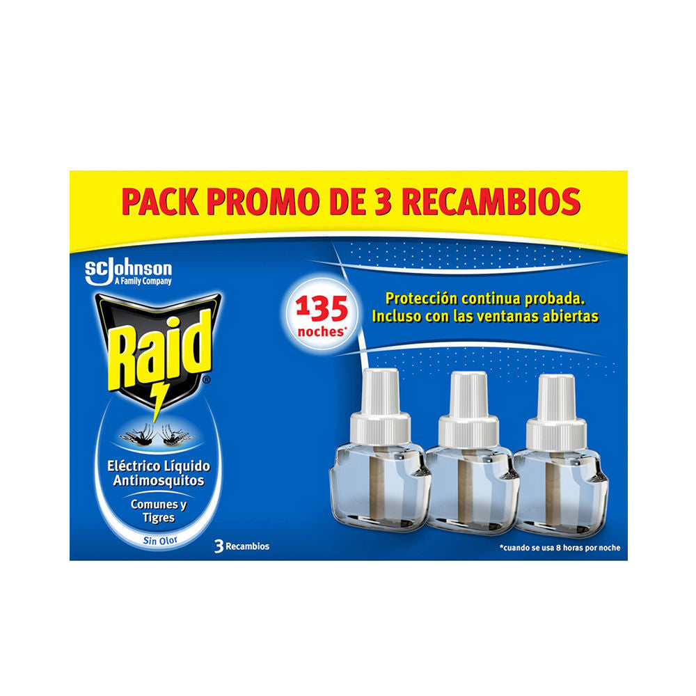 ANTI-MOSQUITO PROTECTION x 3 spare parts-0