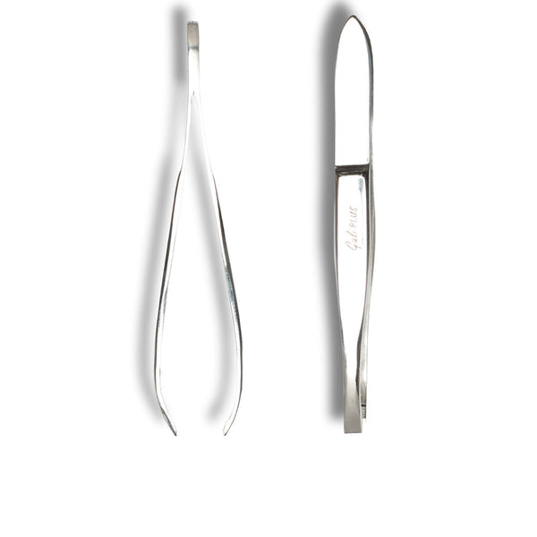 Chrome hair removal tweezers 1 u-0
