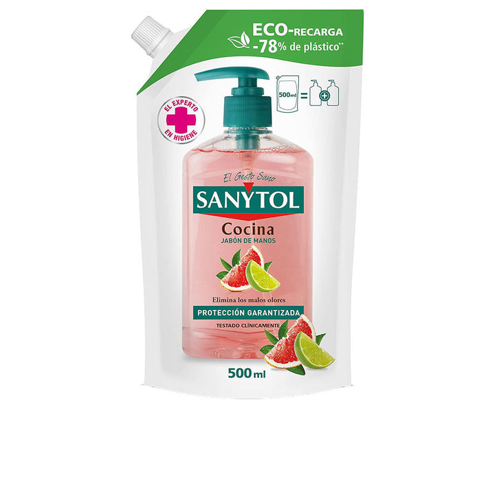 SANYTOL REPLACEMENT ECO antibacterial kitchen soap 500 ml-0