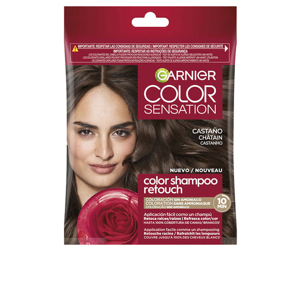 COLOR SENSATION tone on tone color shampoo #4.0-brown 1 u-0
