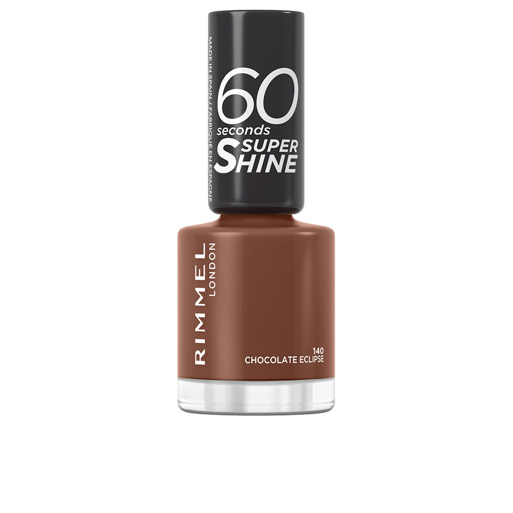 60 SECONDS SUPER SHINE nail polish #140-chocolate eclipse 8 ml-0