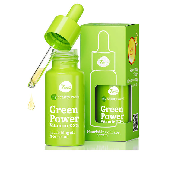 GREEN POWER VITAMIN E 2% nourishing oil facial serum 20 ml-0