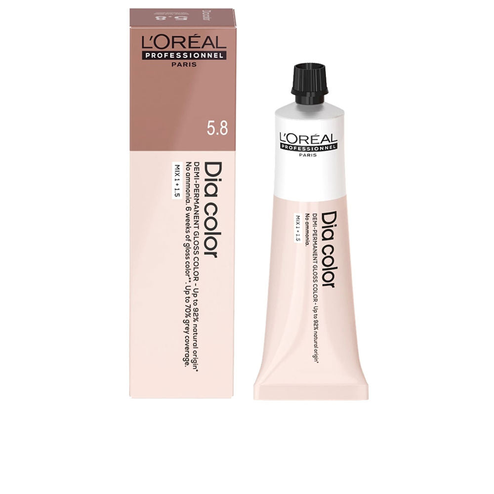DIA COLOR demi-permanent coloration without ammonia #7.13 60 ml-0