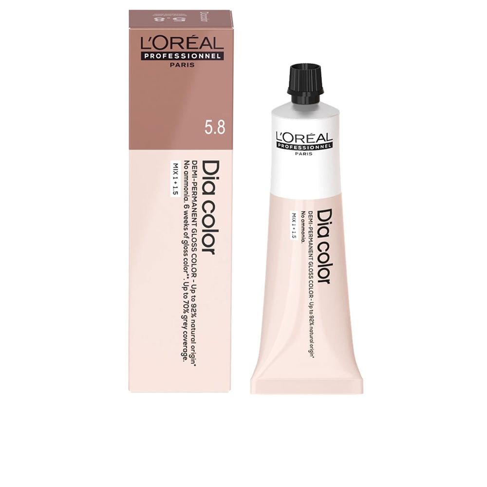 DIA COLOR demi-permanent coloration without ammonia #8.2 60 ml-0