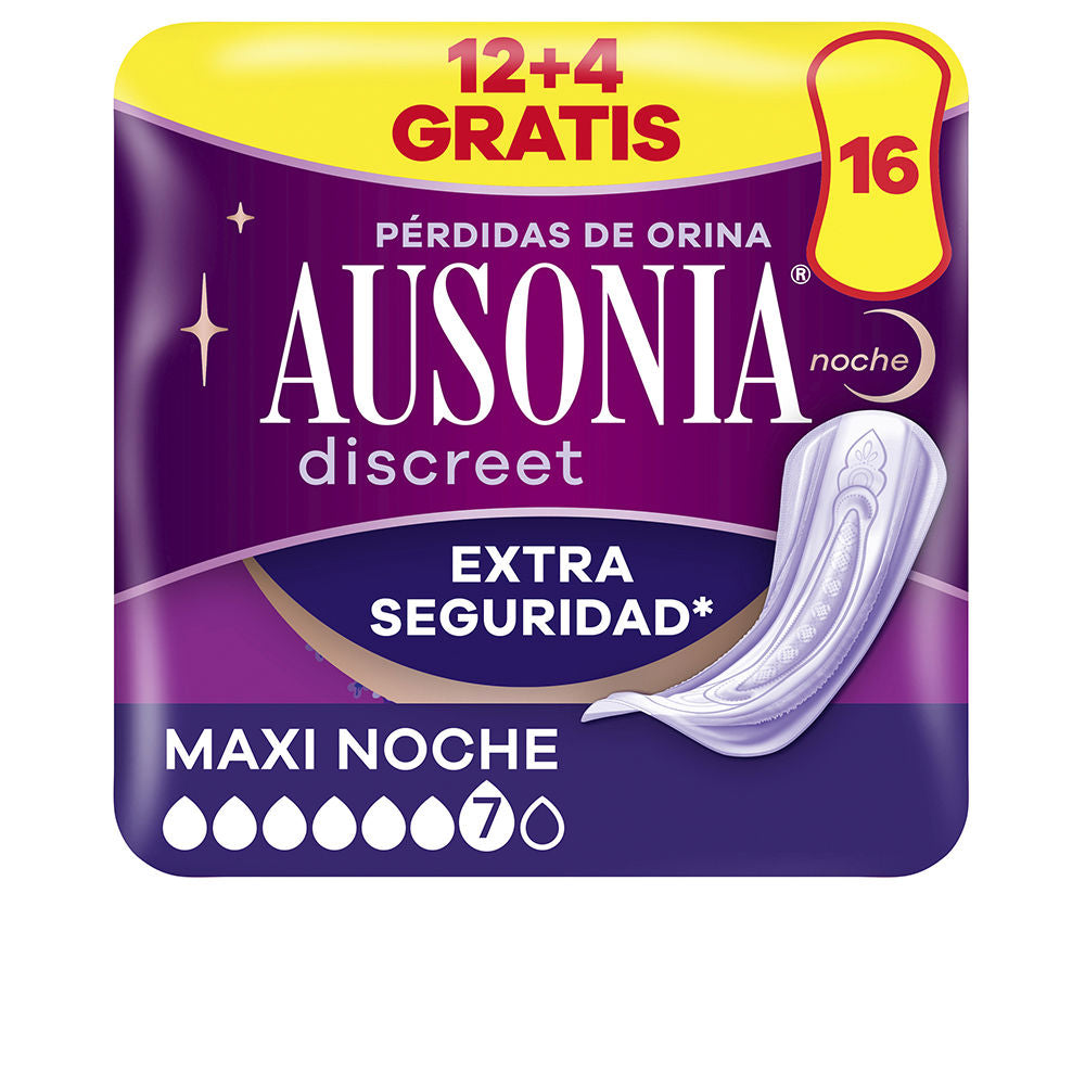 AUSONIA DISCREET maxi night incontinence pads 16 units-0