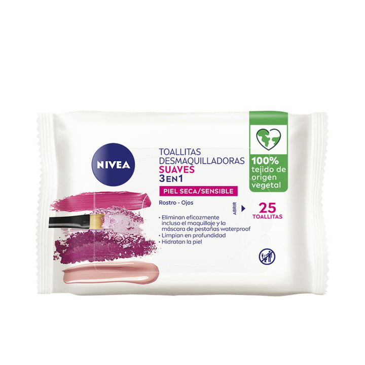 Gentle 3-in-1 MAKEUP REMOVAL WIPES 25 u-0