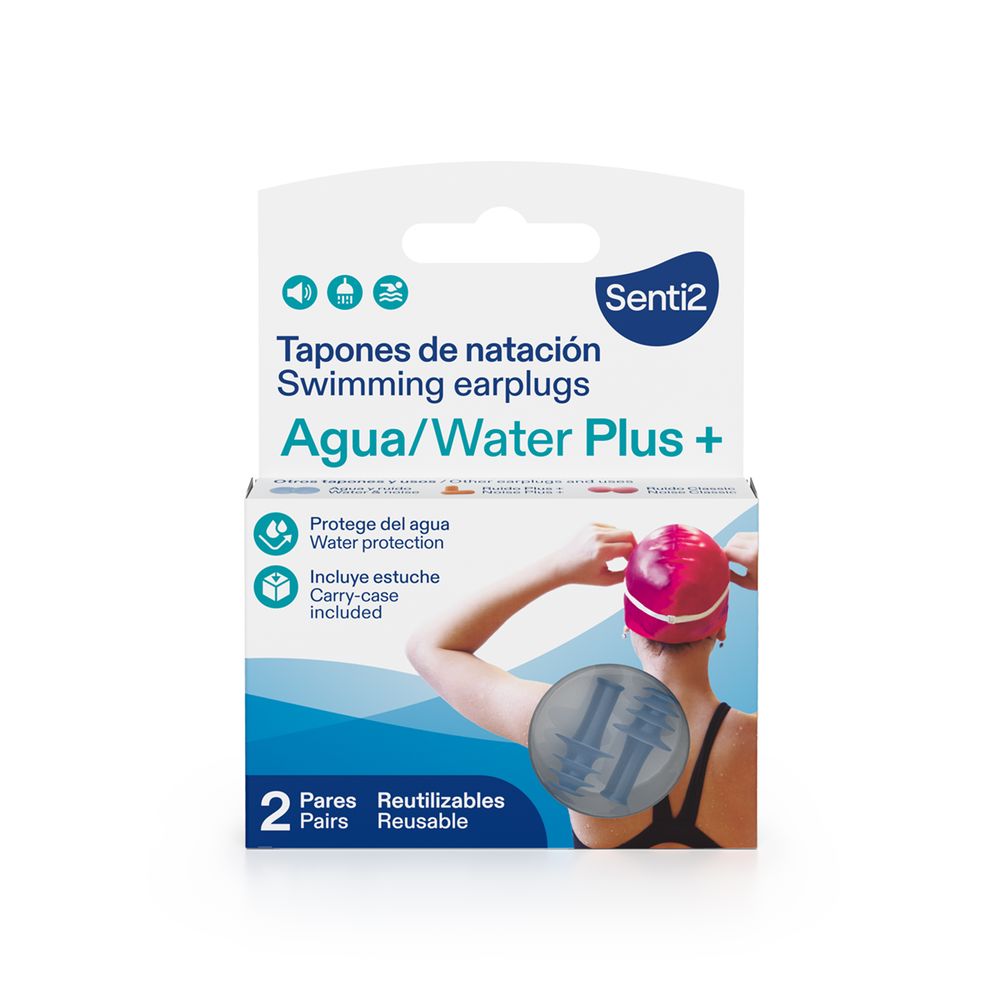 AGUA PLUS+ swimming plugs 2 units-0