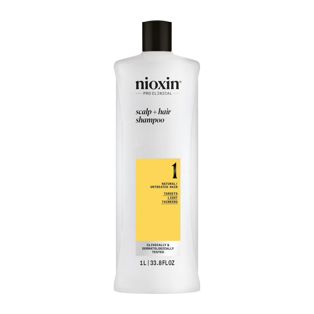 SYSTEM 1 - Shampoo - Natural Hair with Mild Weakening 1000 ml-0
