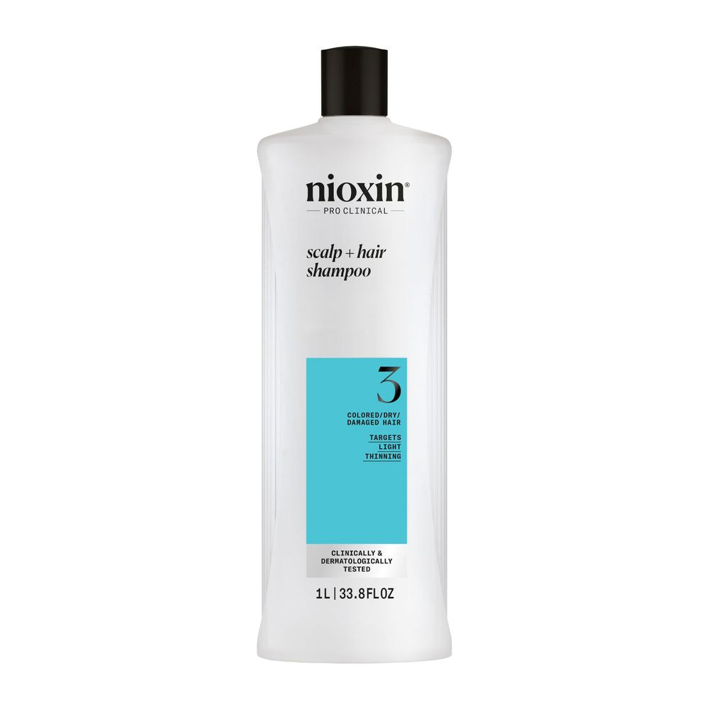 SYSTEM 3 - Shampoo - Dyed and Damaged Hair with Mild Weakening 1000 ml-0