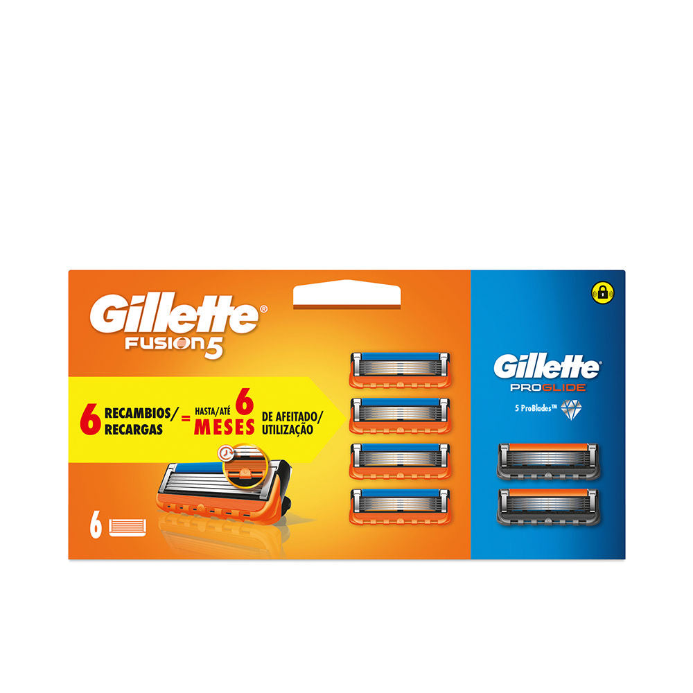 GILLETTE FUSION 5 charger 4 refills + PROGLIDE 2 refills-0