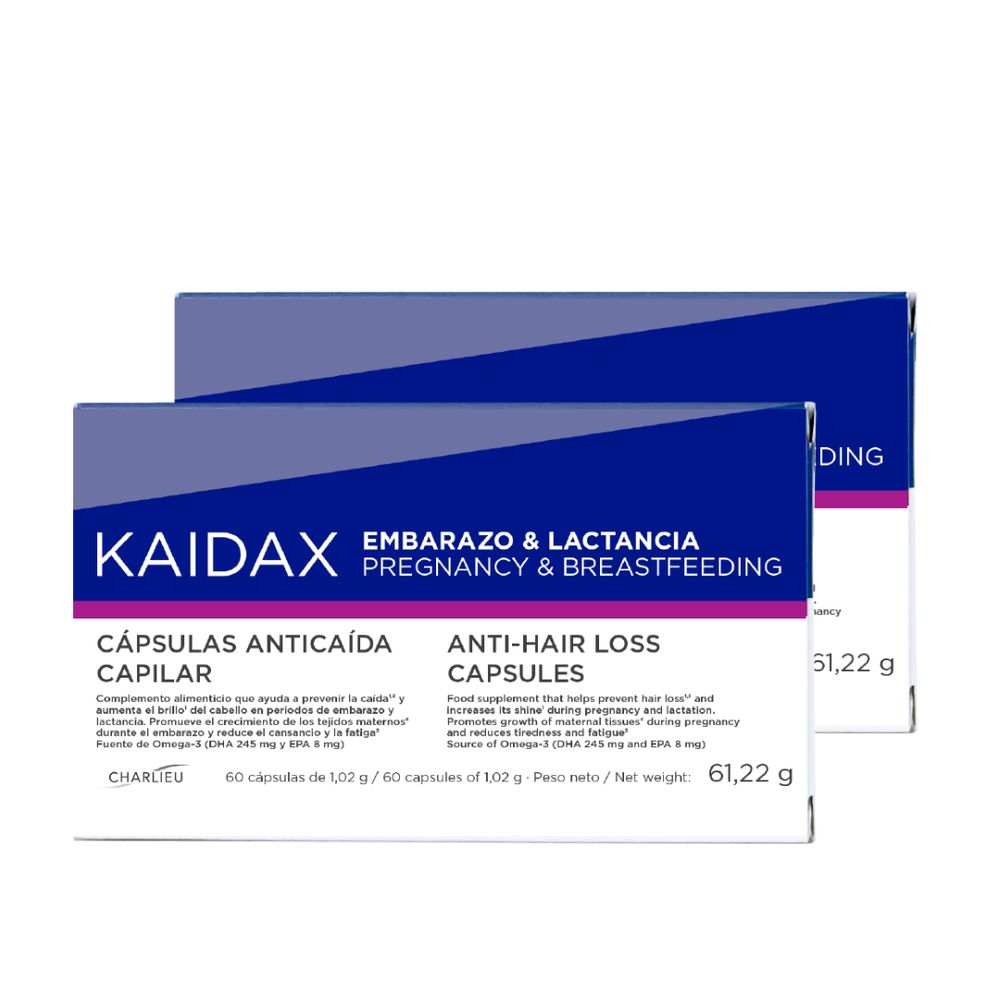 KAIDAX capsules pregnancy &amp; breastfeeding pack 2 x 60 capsules-0