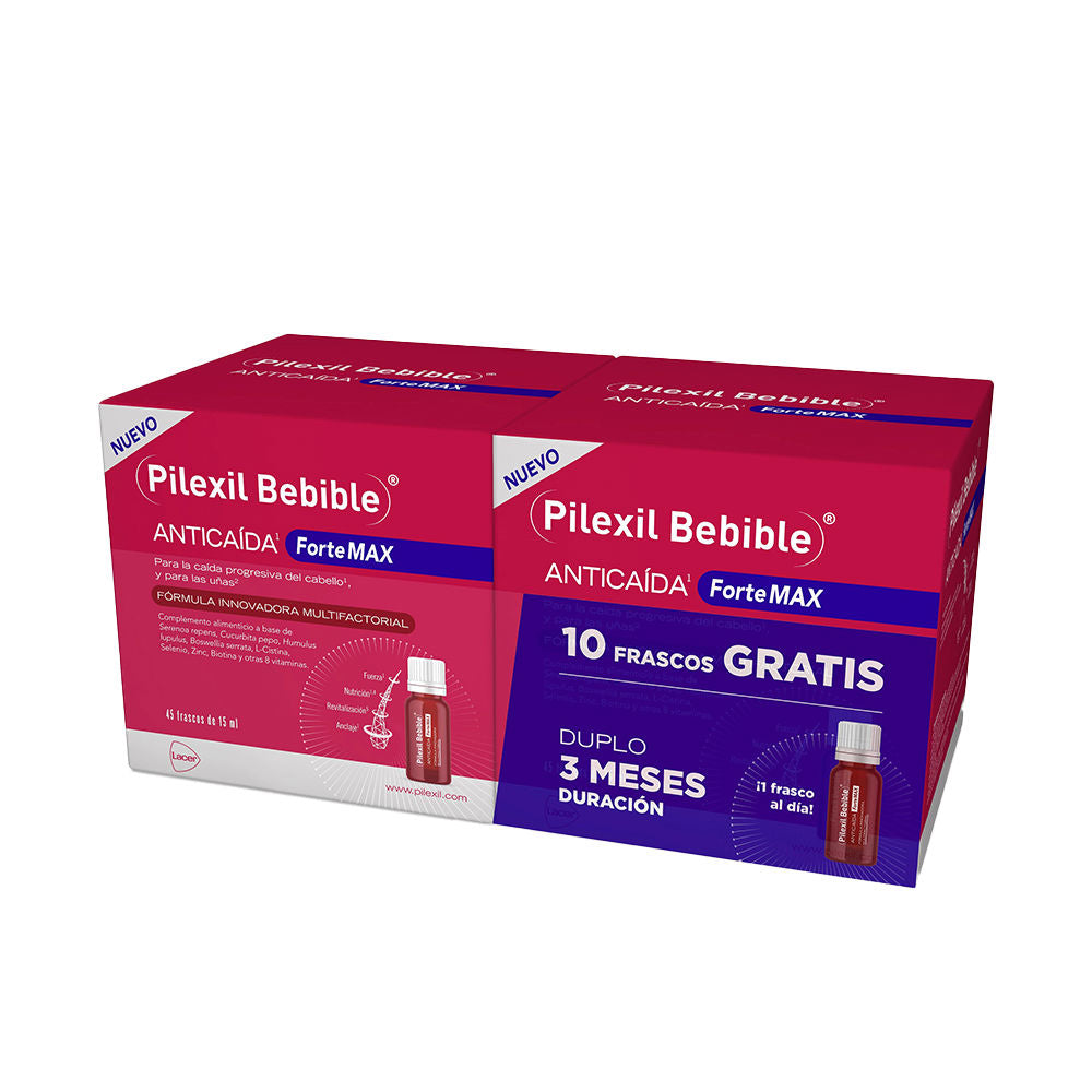 PILEXIL FORTE MAX drinkable anti-hair loss pack 2 x 45 u-0