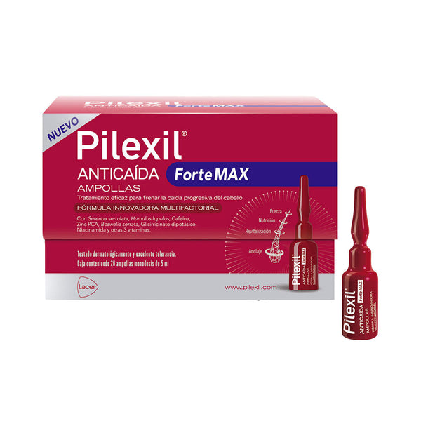 PILEXIL FORTE MAX anti-hair loss ampoules 20 x 5 ml-0