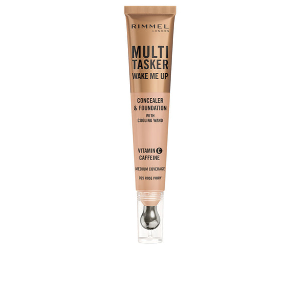 MULTITASKER WAKE ME UP concealer and foundation #Rose Ivory 20 ml-0