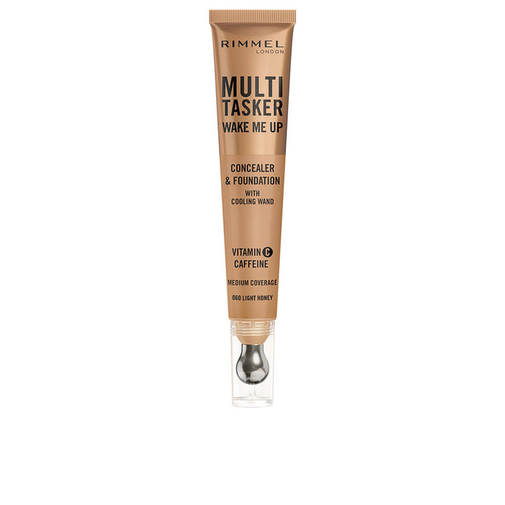 MULTITASKER WAKE ME UP concealer and foundation #Light Honey 20 ml-0