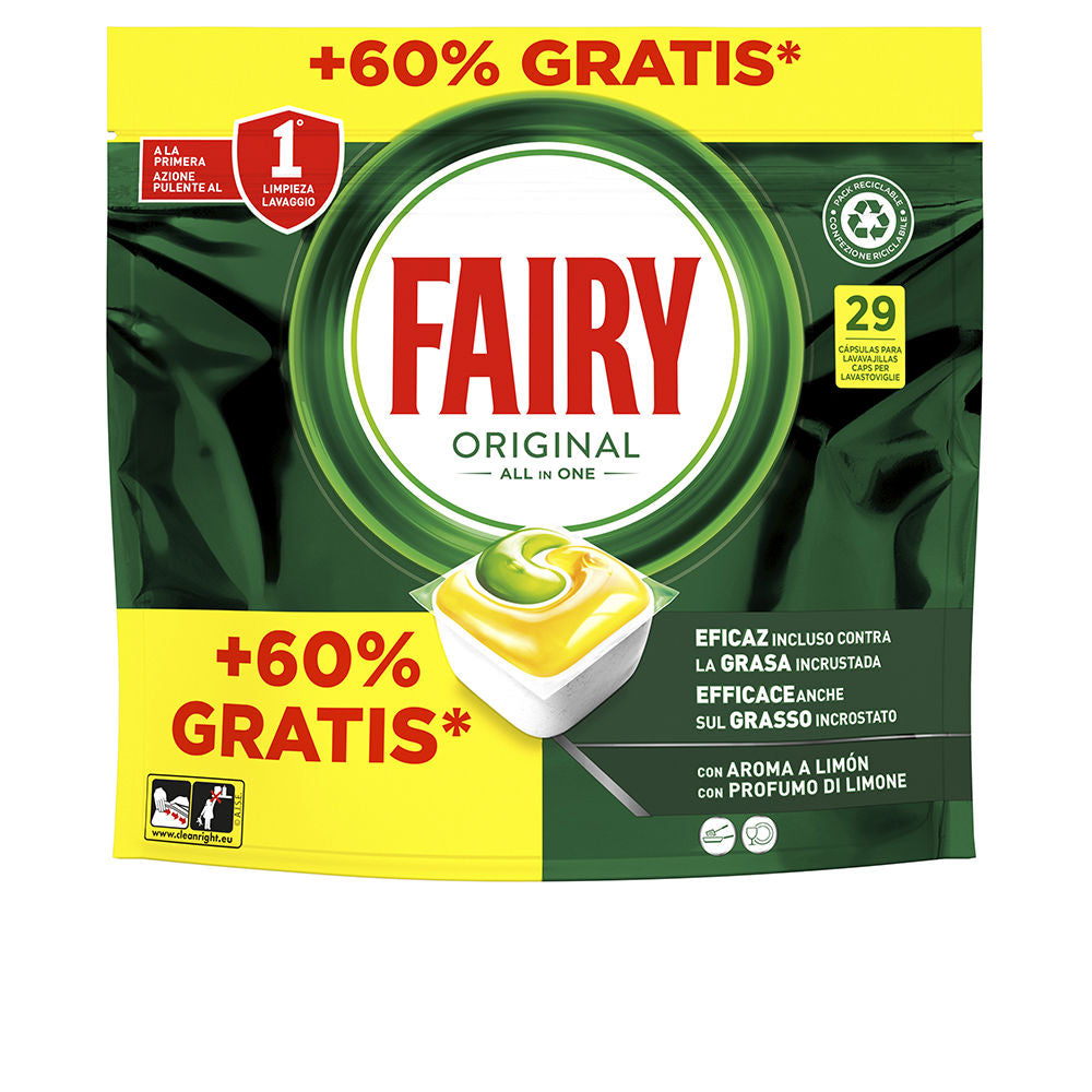 FAIRY ALL IN 1 LEMON dishwasher 29 capsules-0