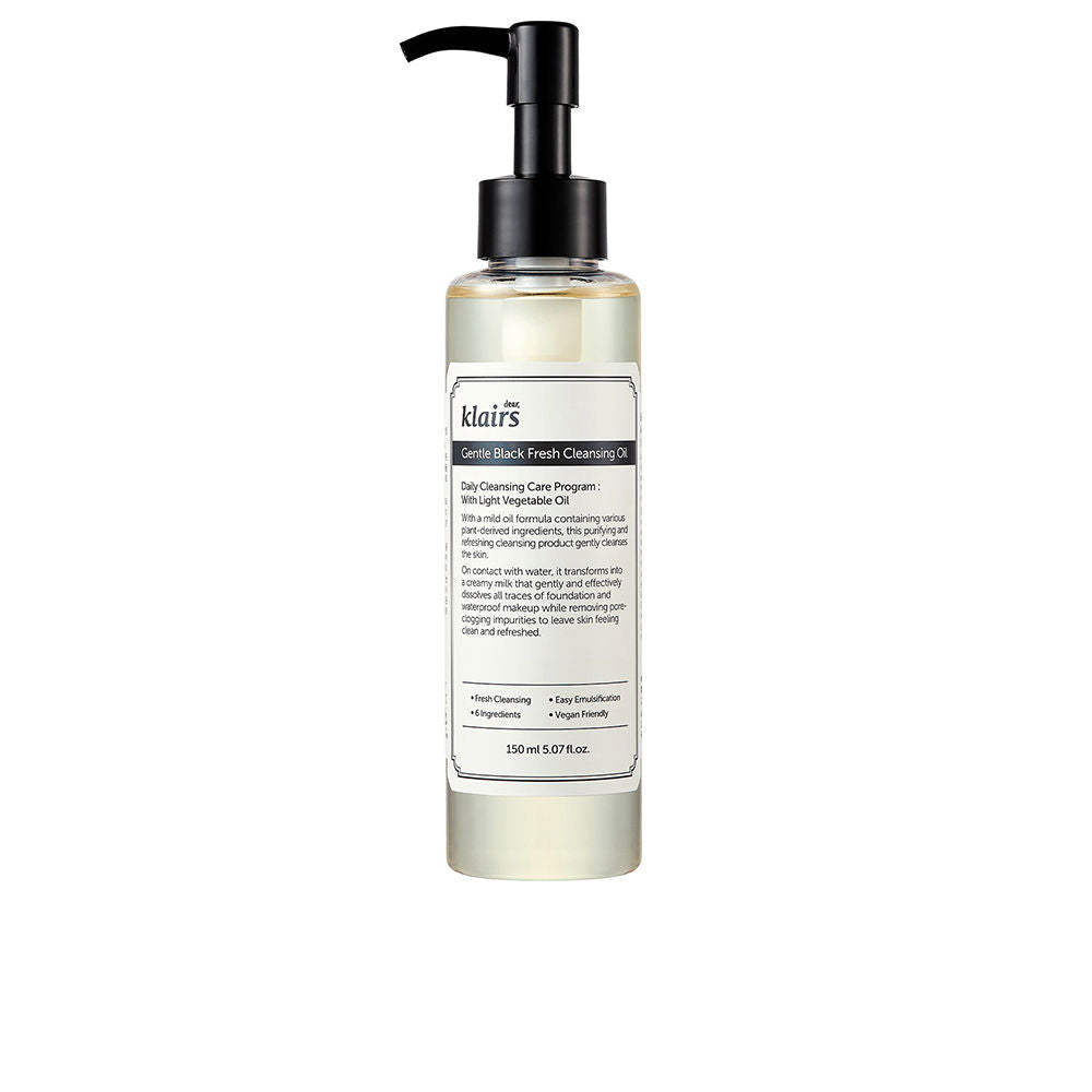GENTLE BLACK fresh cleansing oil 150 ml-0