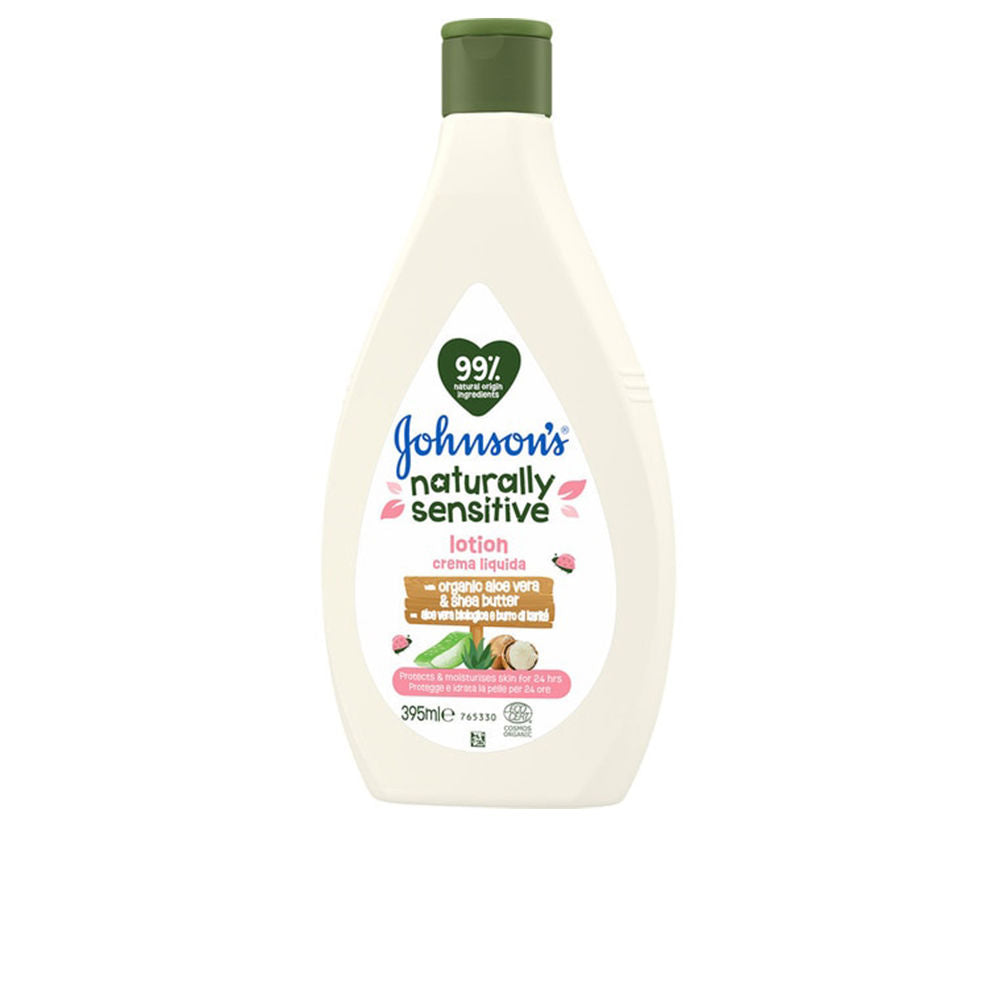 BABY BIO NATURALLY SENSITIVE aloe vera body lotion 395 ml-0