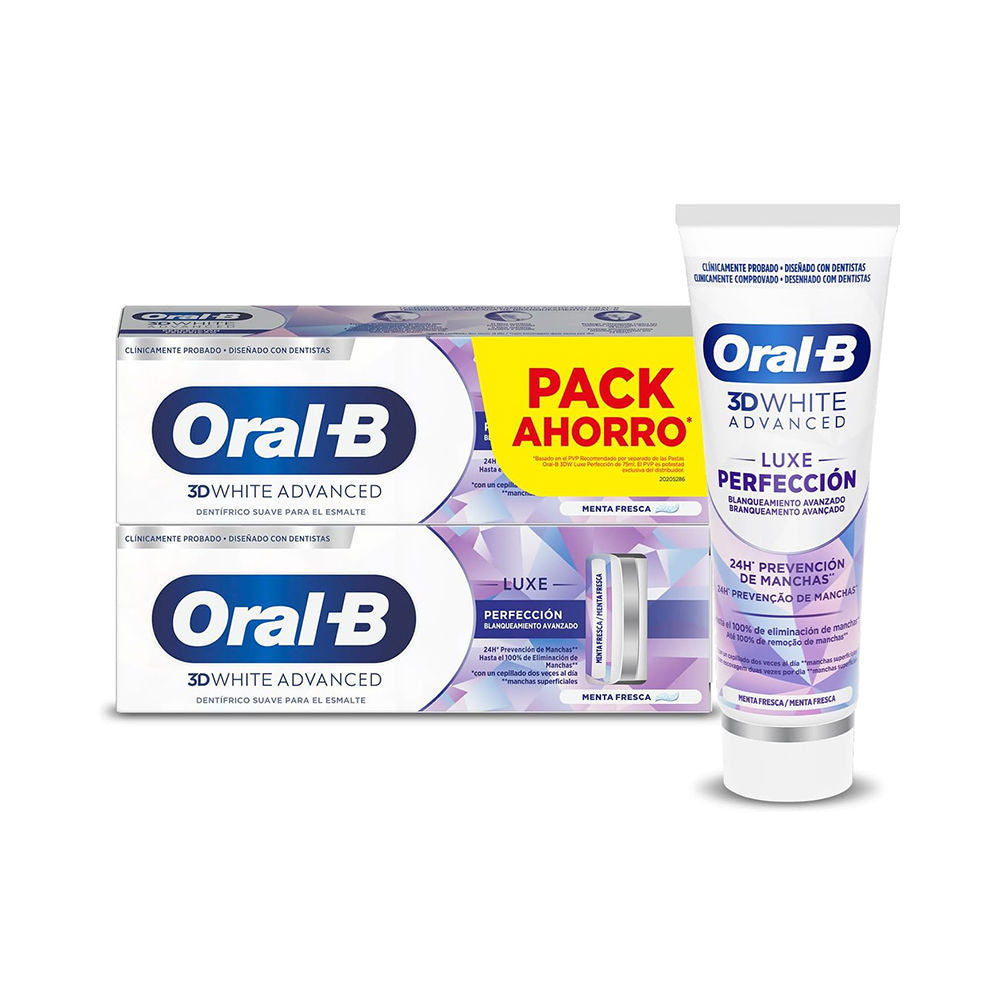 3D WHITE LUXE PERFECTION toothpaste 2 x 75 ml-0