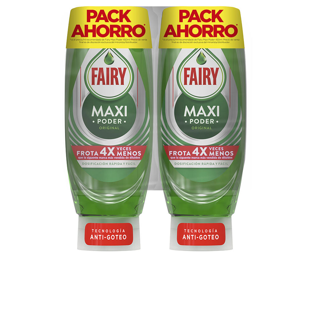 FAIRY MAXI POWER CONCENTRATED DISHWASHER SET 2 x 450 ml-0