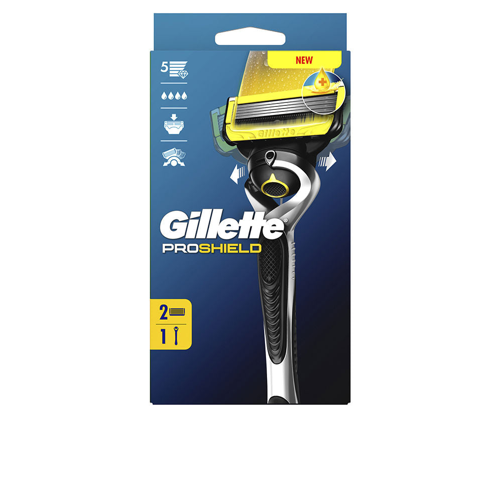 GILLETTE FUSION PROSHIELD razor + 2 refills-0