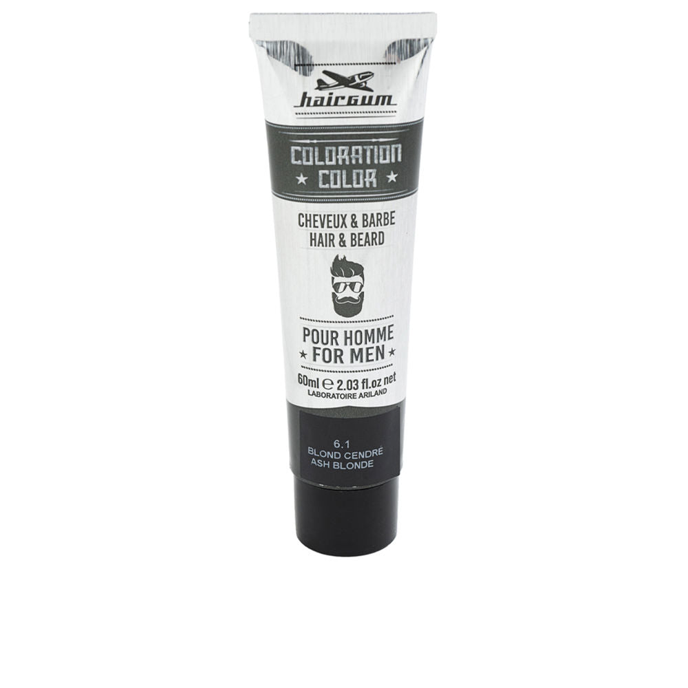COLORATION beard and hair dye #6.1-Ash Blonde 60 gr-0