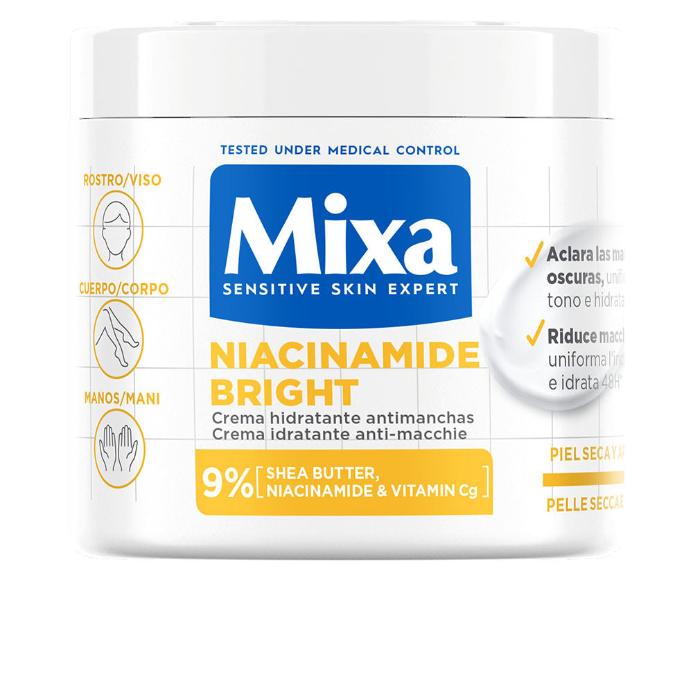MIXA NIACINAMIDE BRIGHT anti-blemish moisturizer for dry and dull skin 400 ml-0