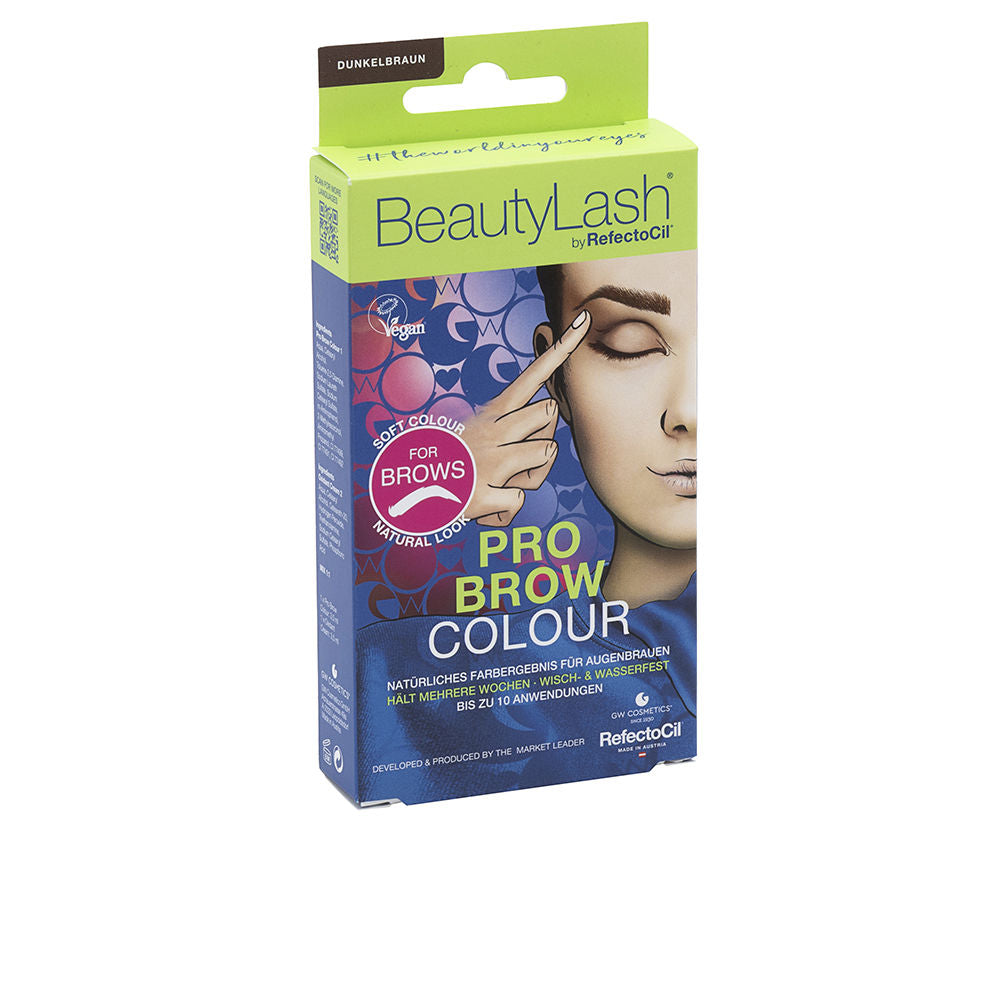 BEAUTYLASH PRO BROW COLOUR eyebrow tint kit #Dark Brown 1 unit-0