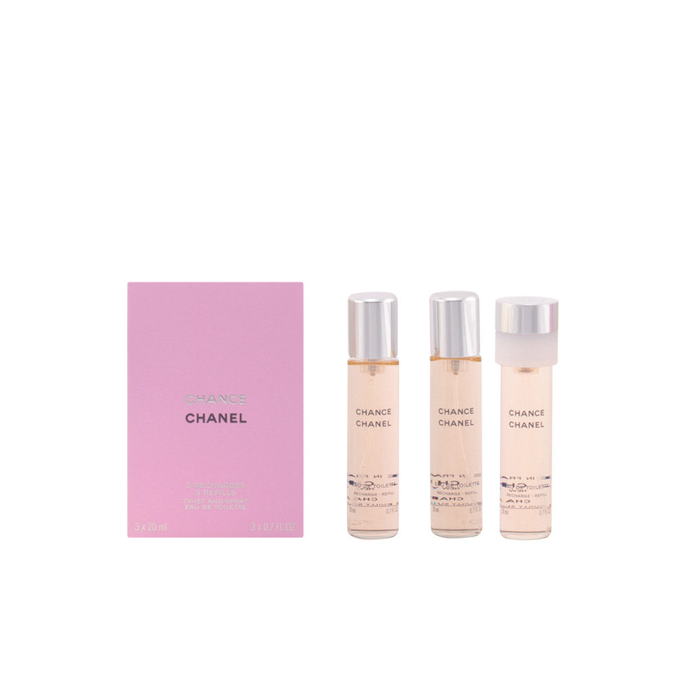 CHANCE eau de toilette spray twist & spray 3 refills 3 x 20 ml-0