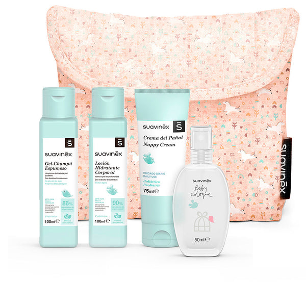 NECESER TELA VIAJE #CORAL set 5 pz-0
