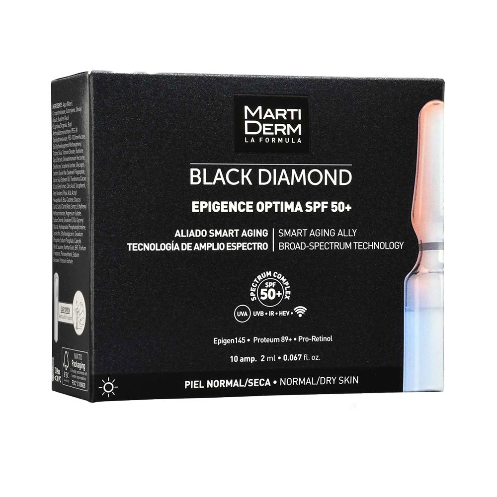 BLACK DIAMOND EPIGENCE OPTIMA ampoules for normal-dry skin SPF50+ 10 x 2 ml-0