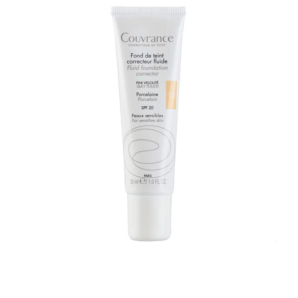 COUVRANCE fluid makeup base for sensitive skin #gold 30 ml-0